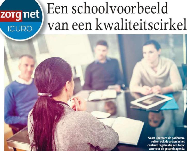 Artsenkrant - september 2020, over patiëntenparticipatie bij NMSC