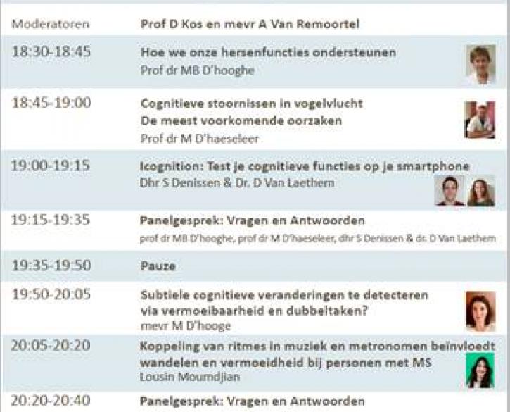 Infoavond Wetenschappelijk Onderzoek