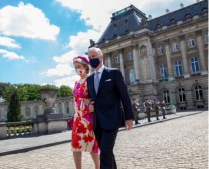 Koninklijk bezoek op de Nationale Feestdag