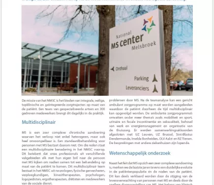 NMSC in Zorgmagazine